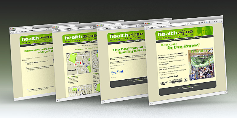 The Healthzone website